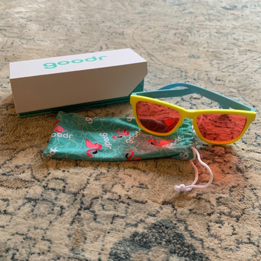 Goodr Pineapple Painkiller Sunglasses